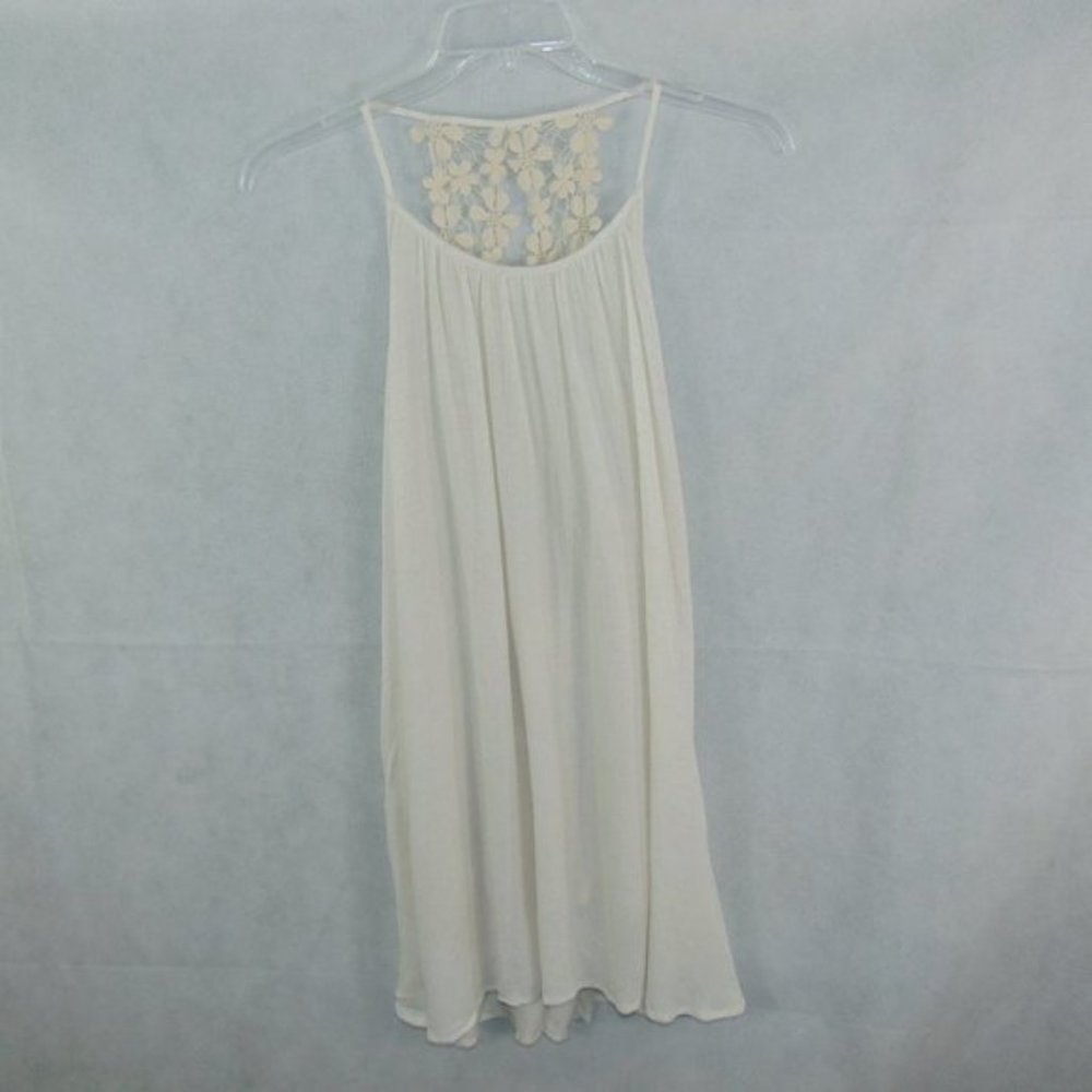 NEW Dainty Hooligan Lace knit open back Dress sz S